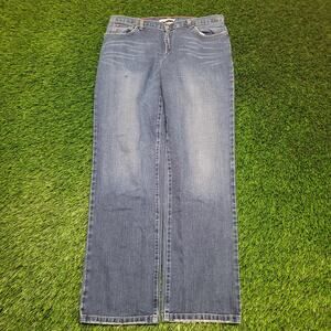 Y2K Tommy Hilfiger Boyfriend Jeans Womens 14 Long High Waisted Denim